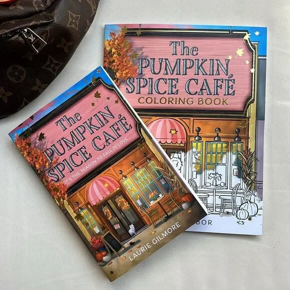 The Pumpkin Spice Café Book and Coloring Book Set - Picture 11 of 11